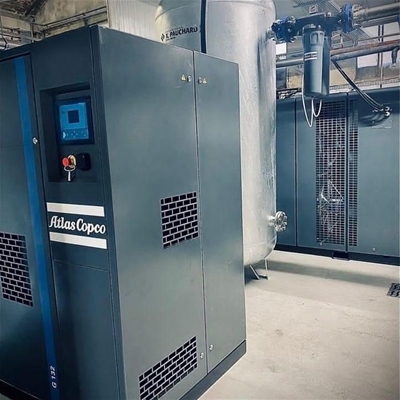 LIEN AN JSC | Bàn giao cụm nén khí chính hãng  Atlas Copco #1616 7409 80 cho nhà máy xi măng ở Hà Nam.